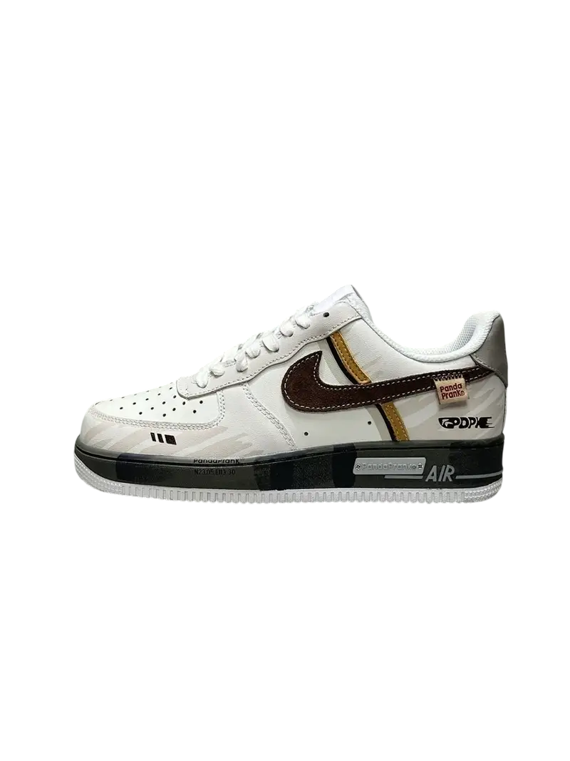 Nike Air Force 1 Panda Prank Fog Wrapped
