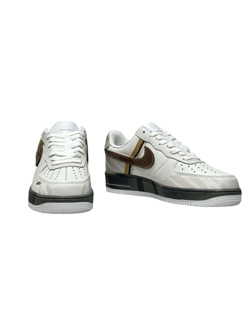 Nike Air Force 1 Panda Prank Fog Wrapped