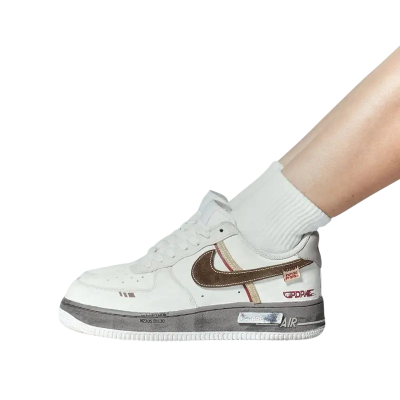 Nike Air Force 1 Panda Prank Fog Wrapped