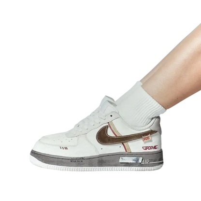 Nike Air Force 1 Panda Prank Fog Wrapped