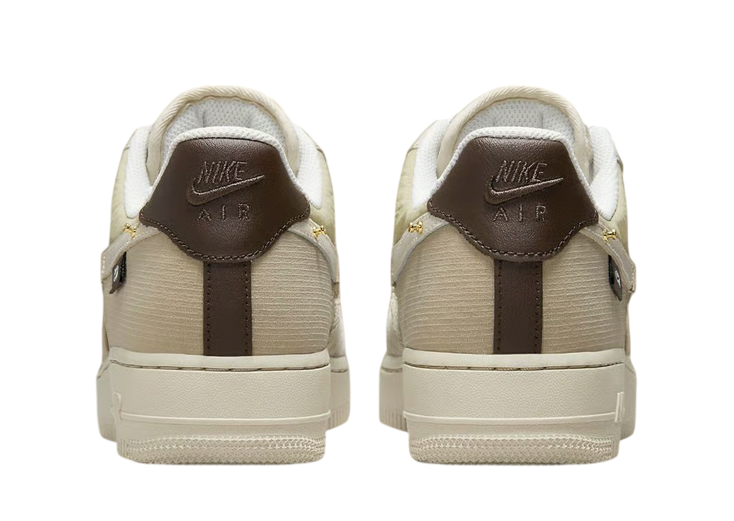 Nike Air Force 1 Low Tan Bling