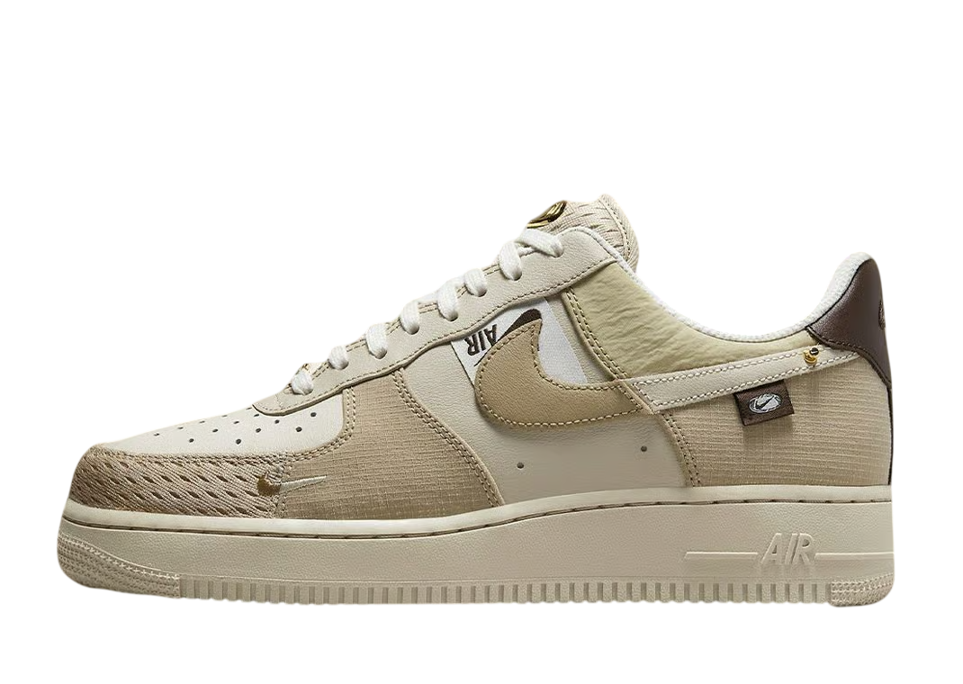 Nike Air Force 1 Low Tan Bling