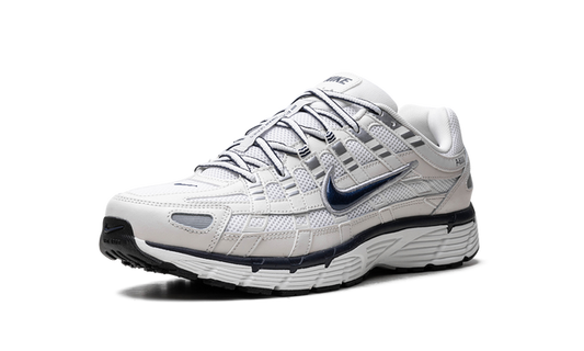 Nike P 6000 - White, Silver & Blue