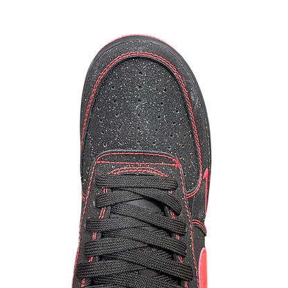 Nike Air Force 1 Black Red Swan Starry Sky